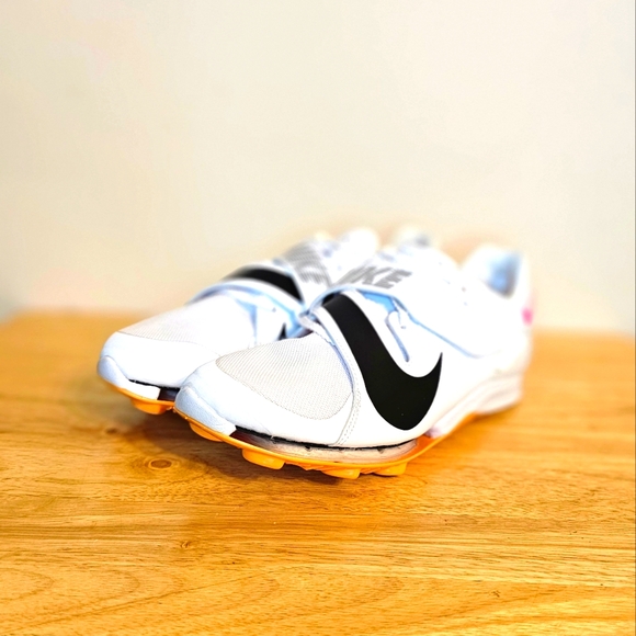 Nike Air Zoom LJ Elite Long Jump White Track Shoes Men's size 5.5 / Women size 7 - Picture 10 of 13